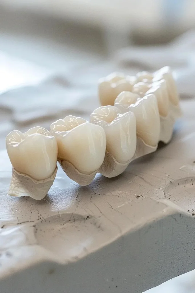 Zirconia bridge restoration